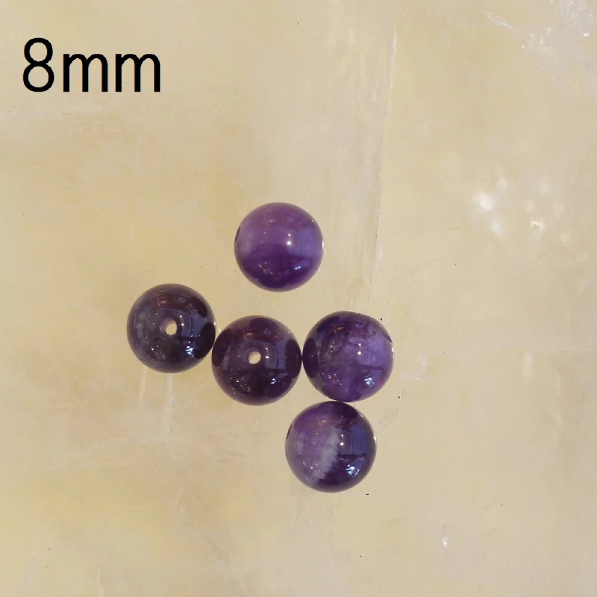 濃い紫アメジスト  6mm/8mm/10mm
